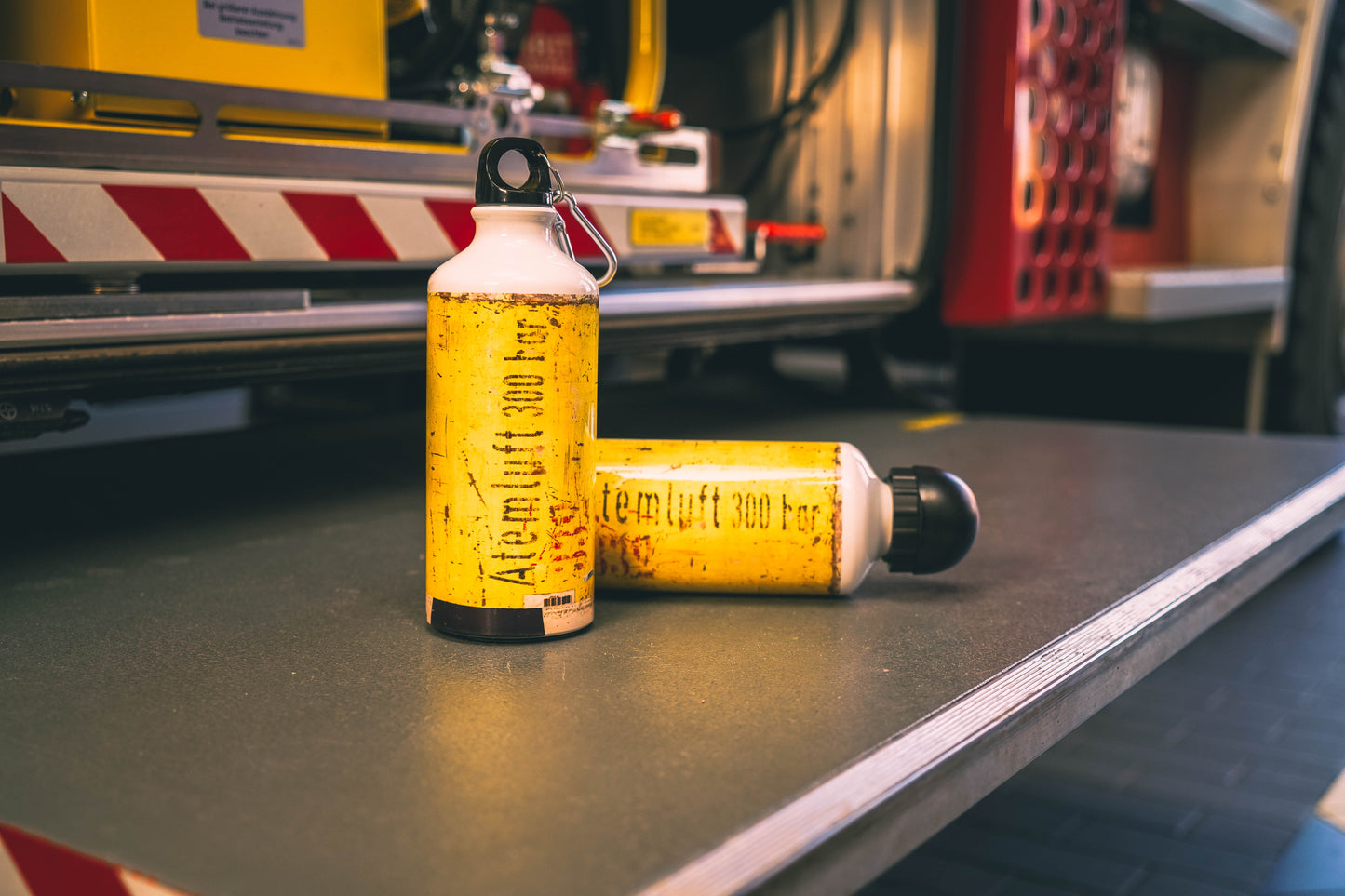 Trinkflasche Atemluft 300 bar