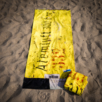 Strandtuch - Atemluft 300 bar